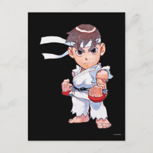 Carte Postale Super Puzzle Fighter II Turbo Ryu