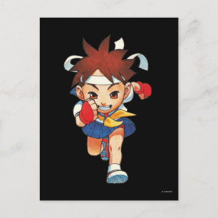 Carte Postale Super Puzzle Fighter II Turbo Sakura