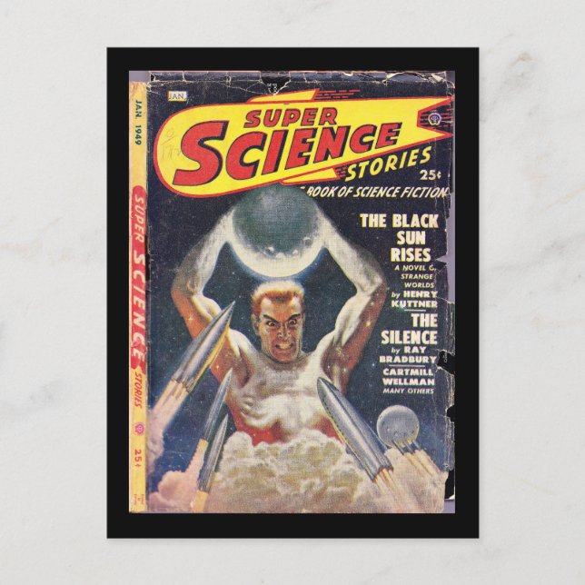 Carte Postale Super Science Stories v05 n01 (1949-01.Fictioneers (Devant)