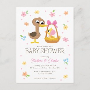 Carte Postale Super Simple Fête de Naissance Bébé Fille 5 Peti