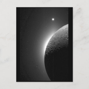 Carte Postale Superbe image de la NASA, la Lune éclairée par la