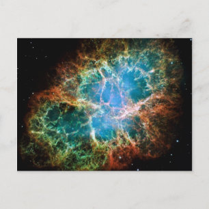Carte Postale Superbe photo de la nébuleuse du crabe