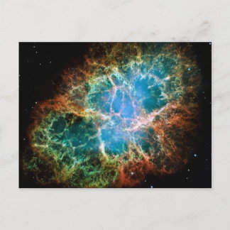 Carte Postale Superbe photo de la nébuleuse du crabe