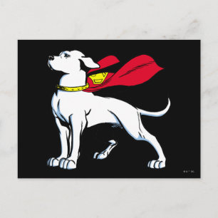 Carte Postale Superdog Krypto