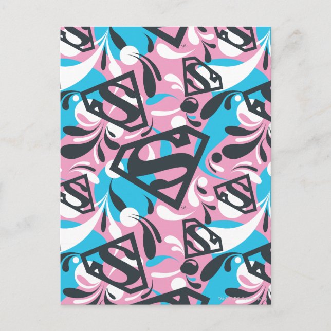 Carte Postale Supergirl Color Splash Motif 6 (Devant)