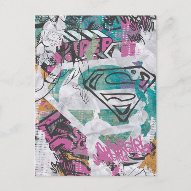 Carte Postale Supergirl Comic Capers Motif 11 (Devant)