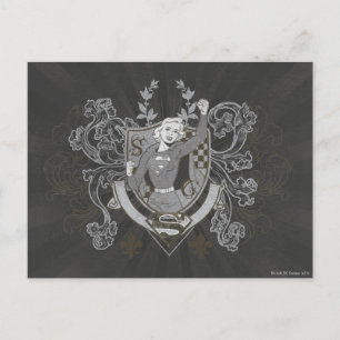 Carte Postale Supergirl Crest
