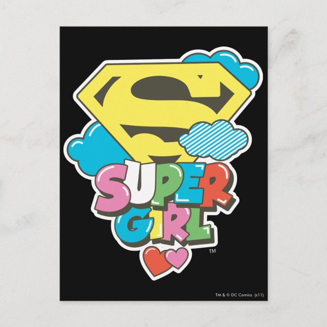 Carte Postale Supergirl J-Pop 5 (Devant)
