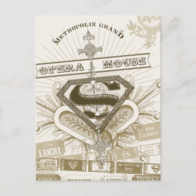 Carte Postale Supergirl Opera House (Devant)