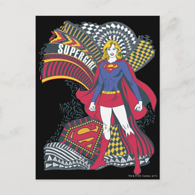 Carte Postale Supergirl Random World 1 (Devant)