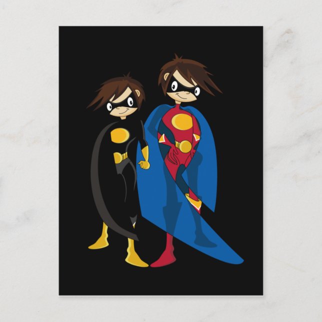 Carte postale Superhero Girls (Devant)