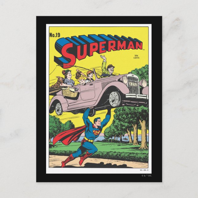 Carte Postale Superman #19 (Devant)