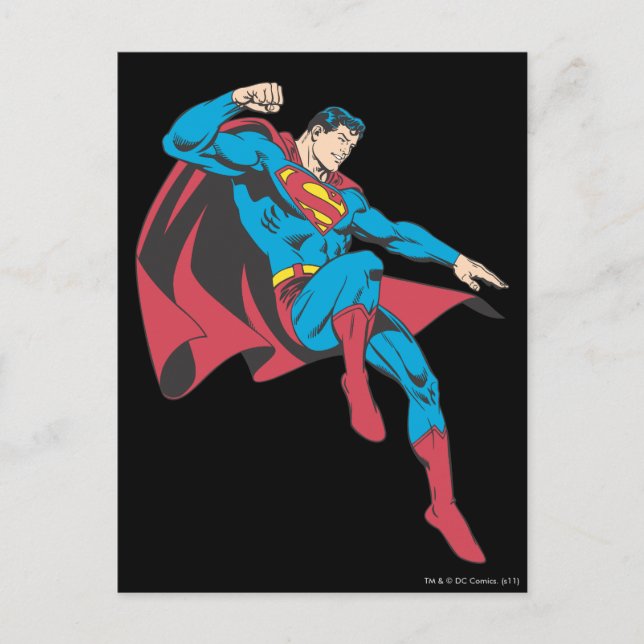 Carte Postale Superman 20 (Devant)