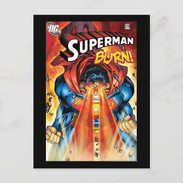 Carte Postale Superman #218 août 05 (Devant)