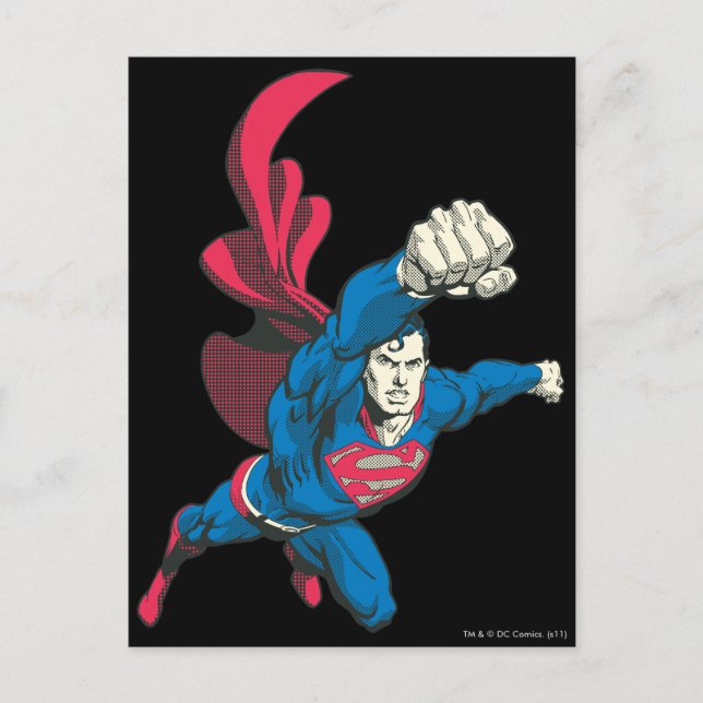 Carte Postale Superman 34 (Devant)