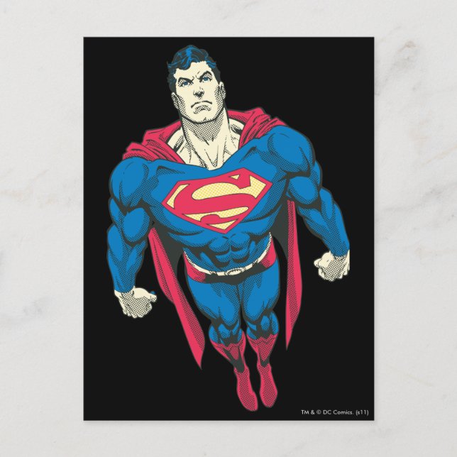 Carte Postale Superman 45 (Devant)