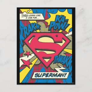 Carte Postale Superman 66