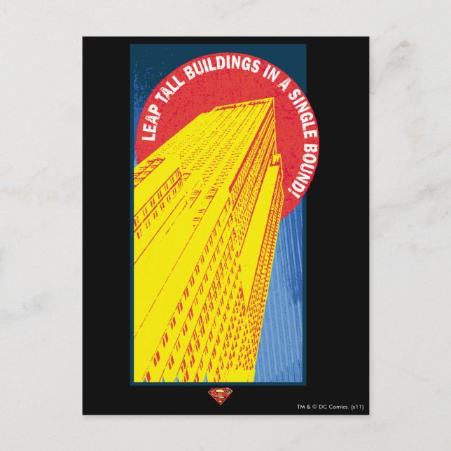 Carte Postale Superman 72 (Devant)