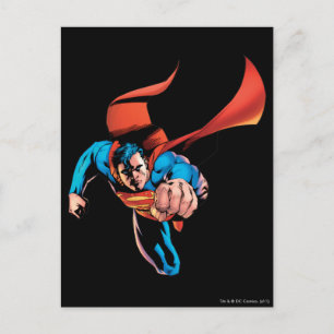 Carte Postale Superman avance