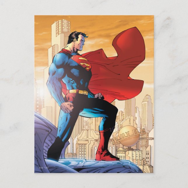Carte Postale Superman Daily Planet (Devant)