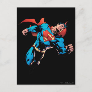 Carte Postale Superman en costume