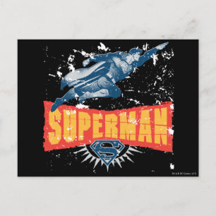 Carte Postale Superman en détresse
