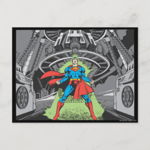 Carte Postale Superman exposé à la kryptonite