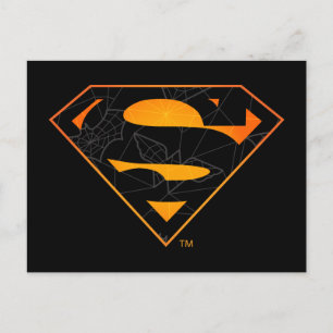 Carte Postale Superman Logo inspiré d'Halloween