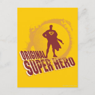 Carte Postale Superman Original Super Hero