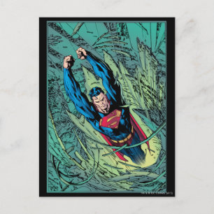 Carte Postale Superman passe