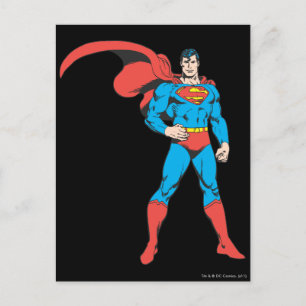 Carte Postale Superman Poing 2
