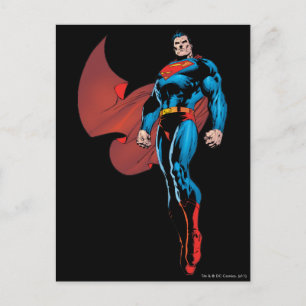 Carte Postale Superman Stands Haut