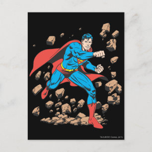 Carte Postale Superman tourne en rubble