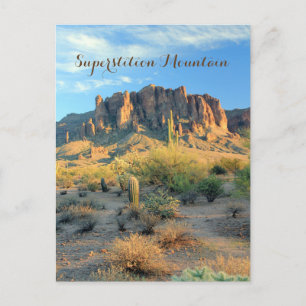 Carte postale Superstition Mountain Arizona