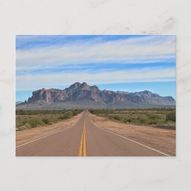 Carte Postale Superstition Mountain, AZ (Devant)