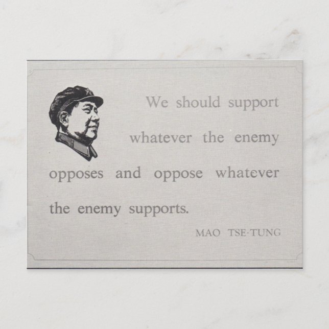 Carte Postale support mao (Devant)
