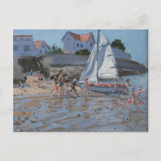 Carte Postale Sur blanc Mer France de Palais de voilier (Devant)