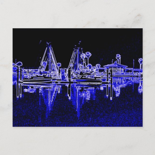 Carte Postale Sur la baie de Corpus Christi (Devant)