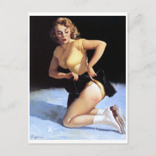 Carte Postale Sur la pointe de glace