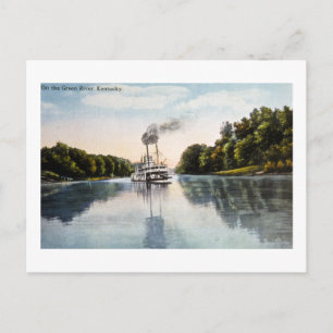 Carte Postale Sur la rivière verte, Kentucky