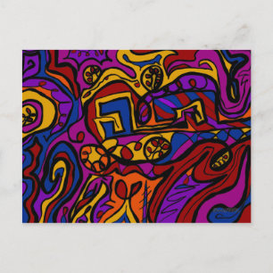 Carte Postale Sur le mur