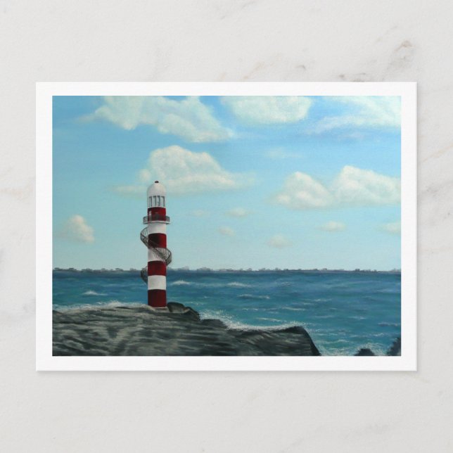 Carte Postale Sur les rochers (Devant)