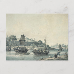 Carte Postale Sur l'une des rivières de Chine