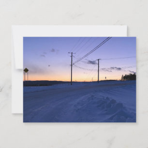 carte postale sur paysage vrais