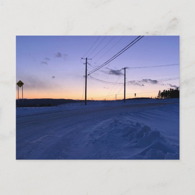 carte postale sur paysage vrais (Devant)