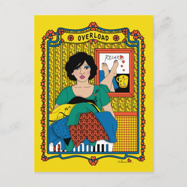 CARTE POSTALE SURCHARGE_B_ (Devant)