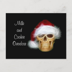 Carte Postale Surdose de lait et de biscuits
