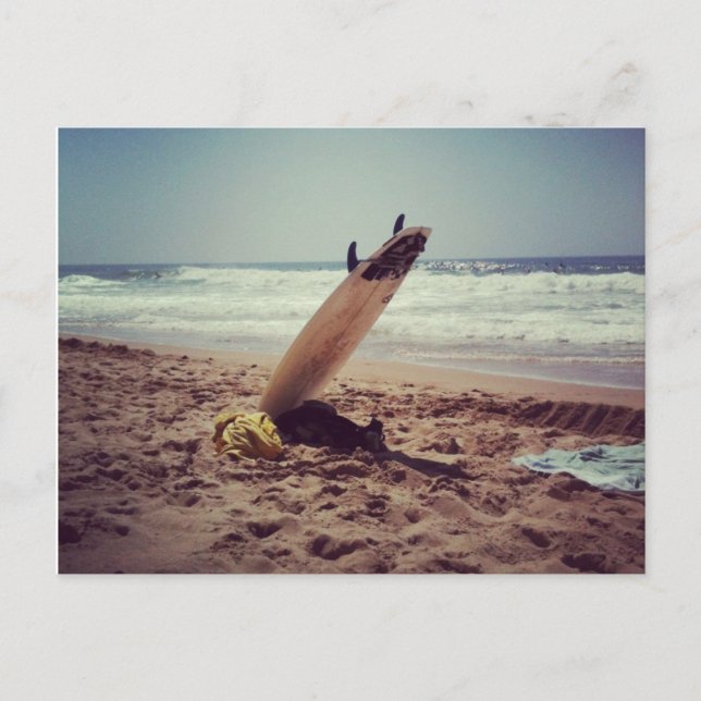 Carte Postale surf (Devant)