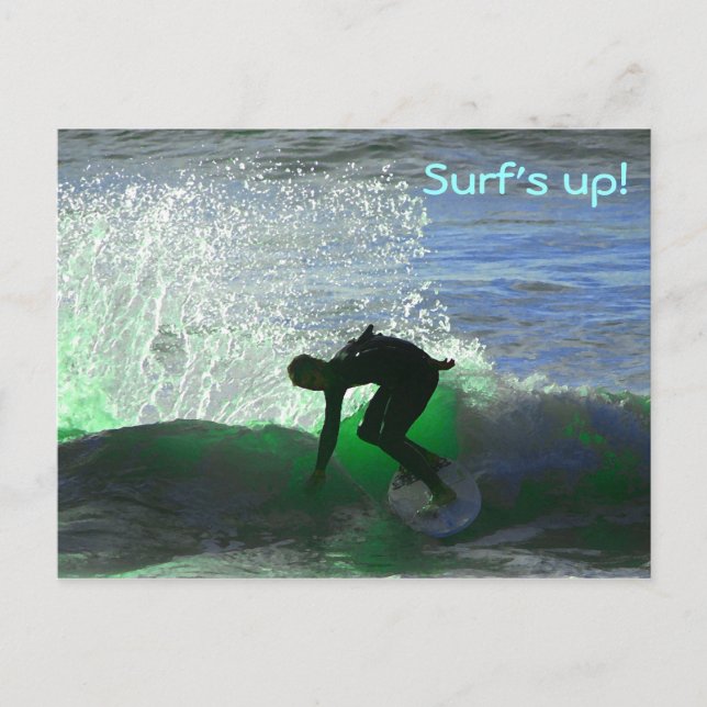 CARTE POSTALE SURF ! (Devant)