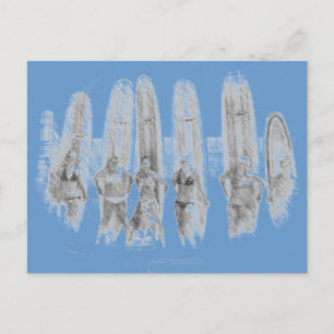 Carte postale surf